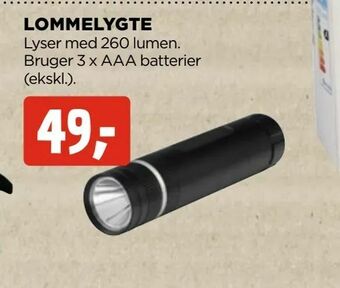 jem & fix Lommelygte tilbud