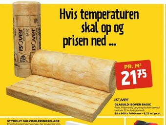 jem & fix Glasuld isover basic tilbud