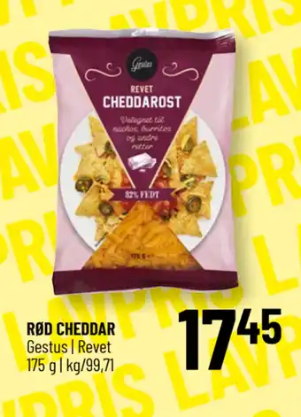 Løvbjerg RØD CHEDDAR tilbud