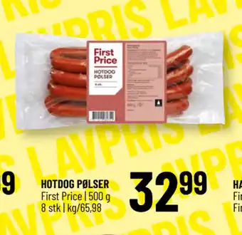 Løvbjerg HOTDOG PØLSER tilbud