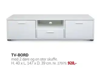 Daells Bolighus TV-BORD tilbud