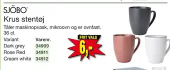 Harald Nyborg Krus stentøj tilbud