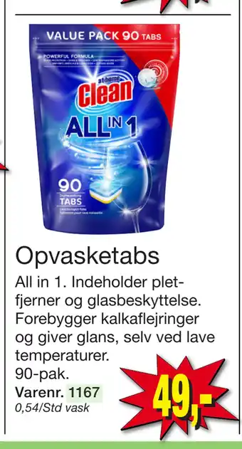 Harald Nyborg Opvasketabs tilbud