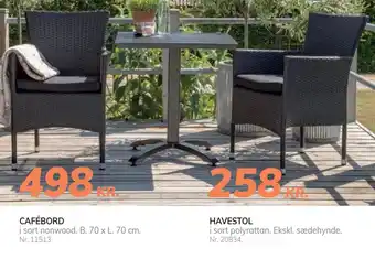 Daells Bolighus HAVESTOL tilbud