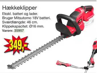 Harald Nyborg Hækkeklipper tilbud