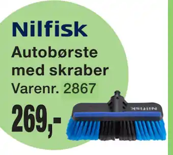 Harald Nyborg Autobørste med skraber tilbud