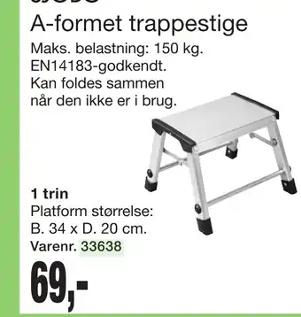 Harald Nyborg A-formet trappestige tilbud