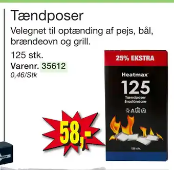 Harald Nyborg Tændposer tilbud