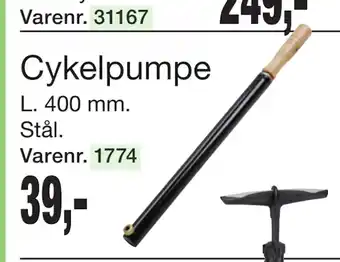 Harald Nyborg Cykelpumpe tilbud