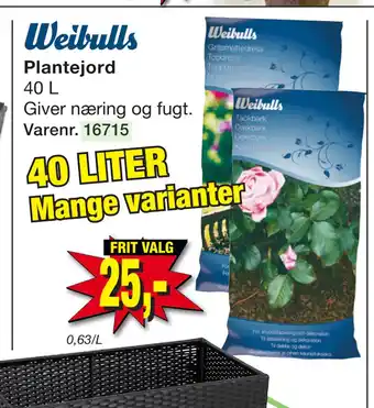 Harald Nyborg Plantejord tilbud