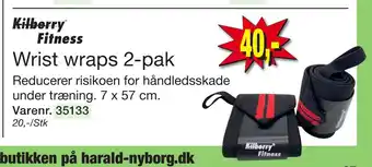 Wrist wraps 2-pak