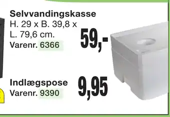 Harald Nyborg Selvvandingskasse tilbud