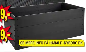 Harald Nyborg Skjuler til selvvandingskasse tilbud