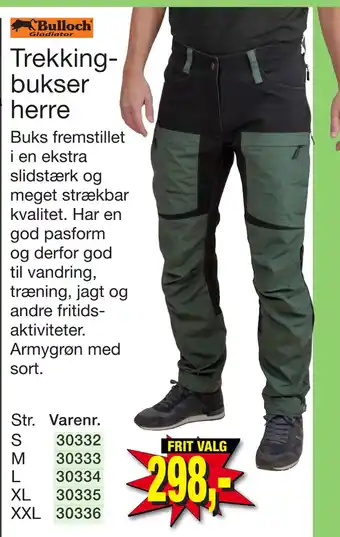 Harald Nyborg Trekkingbukser herre tilbud