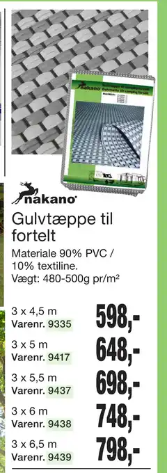 Harald Nyborg Gulvtæppe til fortelt tilbud