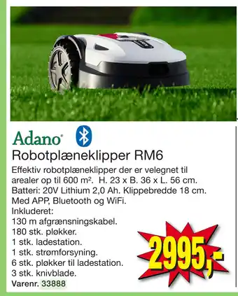 Harald Nyborg Robotplæneklipper RM6 tilbud