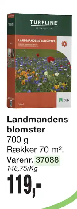 Harald Nyborg Landmandens blomster tilbud