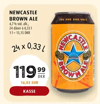 Scandinavian Park NEWCASTLE BROWN ALE tilbud