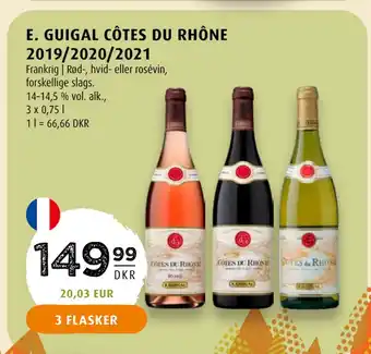 Scandinavian Park E. GUIGAL CÔTES DU RHÔNE 2019/2020/2021 tilbud