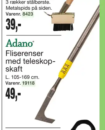 Harald Nyborg Fliserenser med teleskopskaft tilbud