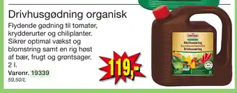 Harald Nyborg Drivhusgødning organisk tilbud
