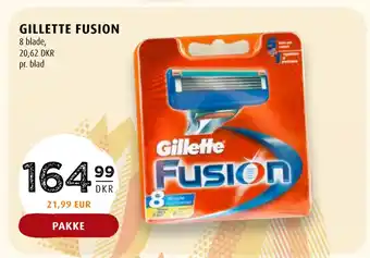 Scandinavian Park GILLETTE FUSION tilbud