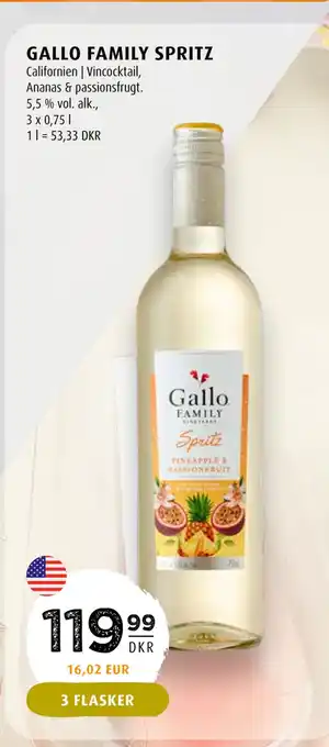 Scandinavian Park GALLO FAMILY SPRITZ tilbud