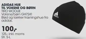 Sportigan Adidas Hue Til Voksne Og Børn 125-Inkl.Moms tilbud