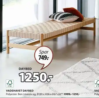 JYSK VADEHAVET DAYBED tilbud