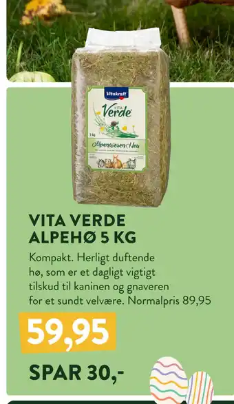 Plantorama VITA VERDE ALPEHØ 5 KG tilbud