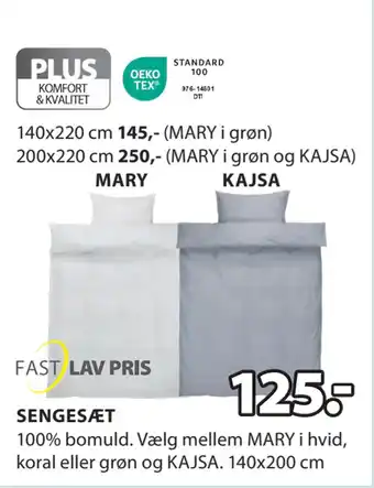 JYSK SENGESÆT tilbud