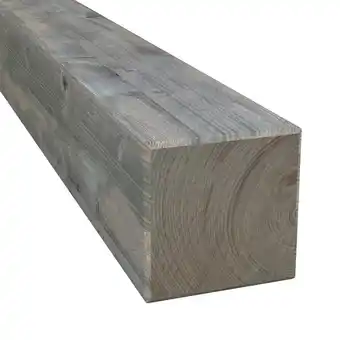 Bauhaus Palmako stolpe 90x90x1900 mm vintage grå trykimpræg tilbud