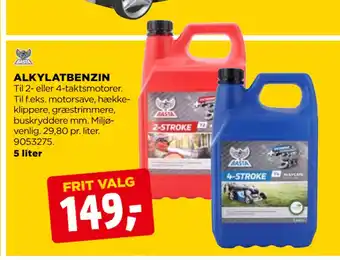 jem & fix ALKYLATBENZIN tilbud