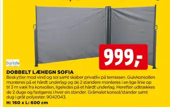 jem & fix DOBBELT LÆHEGN SOFIA tilbud