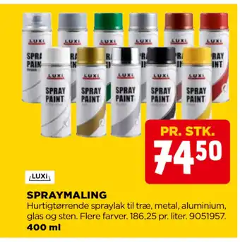 jem & fix SPRAYMALING tilbud