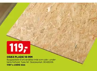 jem & fix OSB3 PLADE 10 MM tilbud