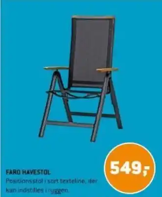 XL-BYG FARO HAVESTOL tilbud