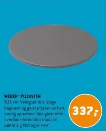 XL-BYG WEBER PIZZASTEN tilbud