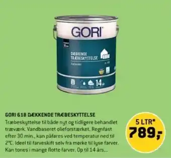 XL-BYG GORI 618 DÆKKENDE TRÆBESKYTTELSE tilbud