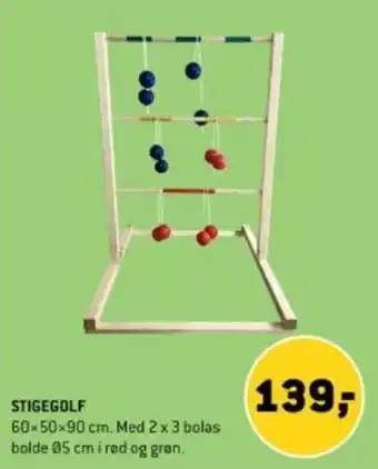 XL-BYG STIGEGOLF tilbud