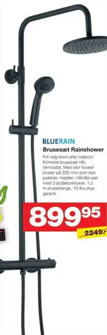 Bauhaus Brusesæt Rainshower tilbud
