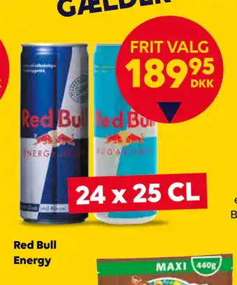 BorderShop Red Bull Energy tilbud