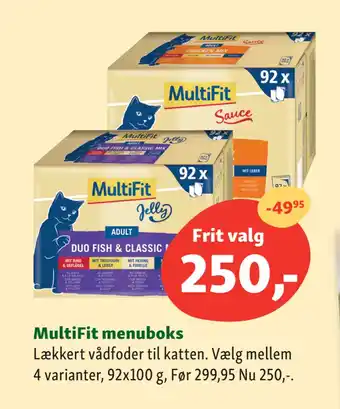 Maxi Zoo MultiFit menuboks tilbud