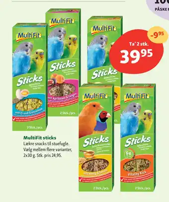 Maxi Zoo MultiFit sticks tilbud