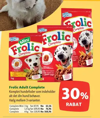 Maxi Zoo Frolic Adult Complete tilbud