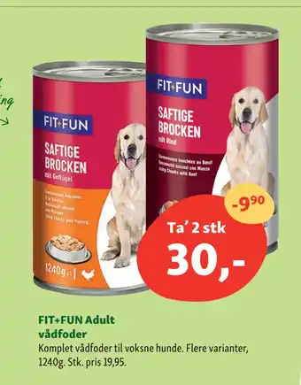 Maxi Zoo FIT+FUN Adult vådfoder tilbud