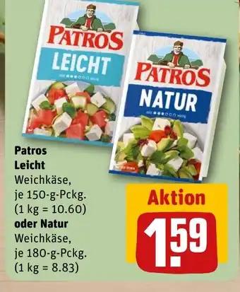 REWE Patros Leicht oder Natur tilbud