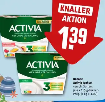 REWE DE Danone Activia Joghurt tilbud