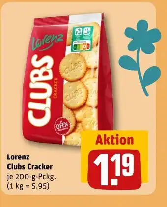 REWE Lorenz Clubs Cracker tilbud