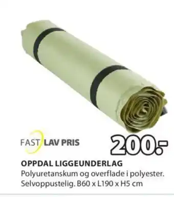 OPPDAL LIGGEUNDERLAG